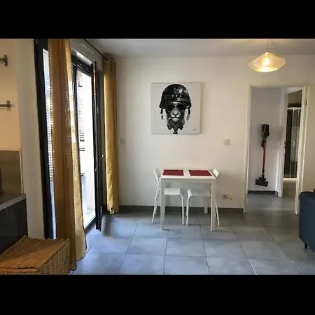 Apartament F2 50 M2 Avec Place De Parking En Ss Privative Et Clim Chambre